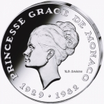 Monaco 10 Francs 1982 Princess Grace Proof